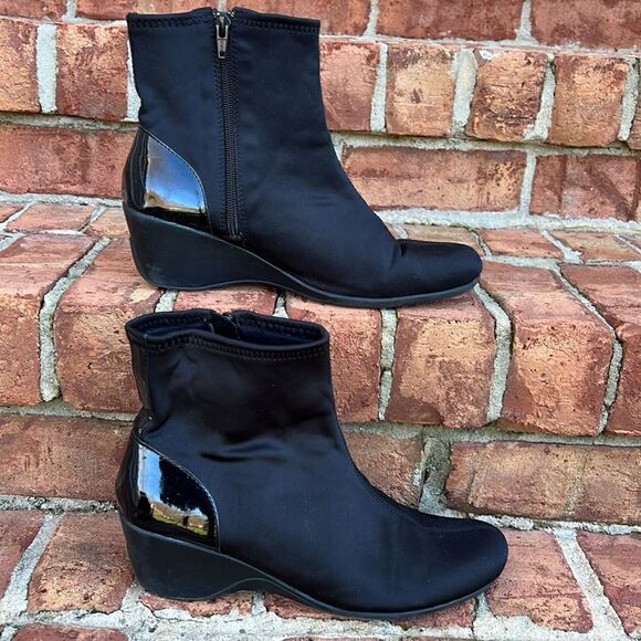 Karen Scott Heeled Shelly Boot With Inside Zip 9.5 - Picture 4 of 10